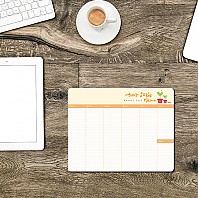 감성캘리 주간스케줄 메모패드A 언제나 고마운 당신 / 마우스패드 메모지