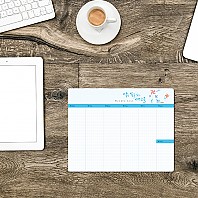 감성캘리 주간스케줄 메모패드C 꿈을 꾸는 사람들 / 마우스패드 플래너