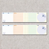 키즈 스터디 메모패드_ 습관기름장